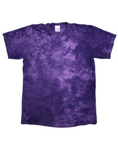 Colortone T1390 - Adult Crystal Wash Tie Dye Purple