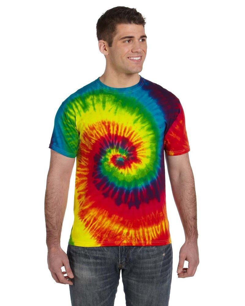 Colortone T348R - Adult Reactive Rainbow Tee