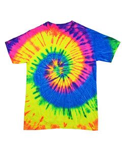 Colortone T500R - Toddler Tie Dye Tee Neon Rainbow