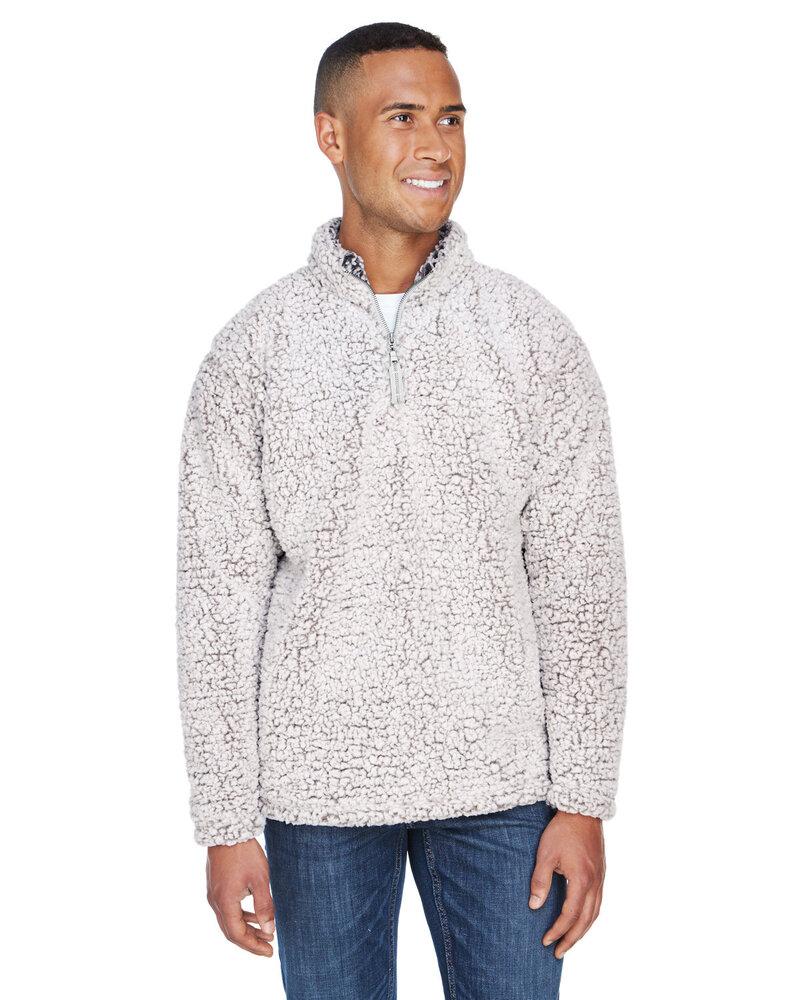 J. America JA8454 - Adult Sherpa 1/4 Zip