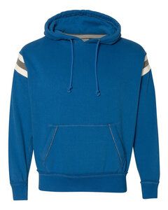 J. America JA8847 - Adult Vintage Athletic Hood Vintage Royal