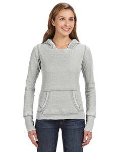 J. America JA8912 - Ladies' Zen Pullover Hood Cement