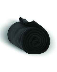 Liberty Bags LB8700 - Alpine Fleece Throw Blanket Black