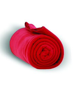 Liberty Bags LB8700 - Alpine Fleece Throw Blanket Red