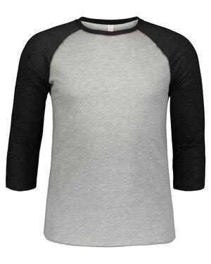 LAT LA6930 - Mens Baseball Fine Jersey Tee