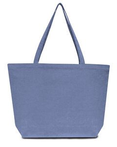 Liberty Bags LB8507 - Seaside Cotton 12 oz Pigment Dyed Large Tote Blue Jean