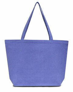 Liberty Bags LB8507 - Seaside Cotton 12 oz Pigment Dyed Large Tote Periwinkle Blue