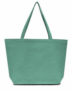 Liberty Bags LB8507 - Seaside Cotton 12 oz Pigment Dyed Large Tote Seafoam Green