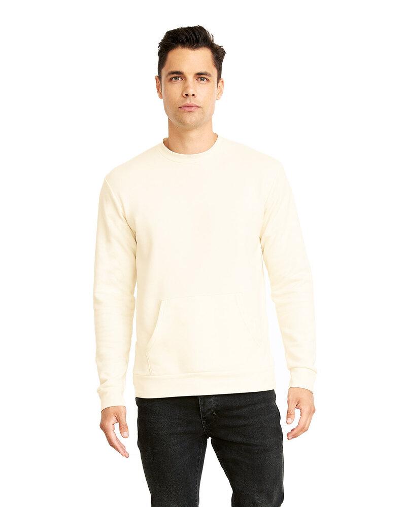 Next Level NL9001 - Unisex Fleece Crew with Pocket