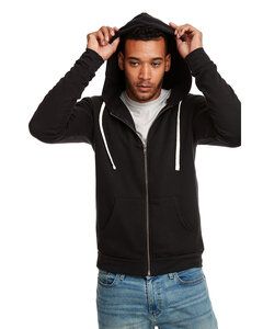 Next Level NL9602 - Unisex Fleece Zip Hood Black