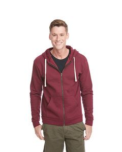 Next Level NL9602 - Unisex Fleece Zip Hood Maroon