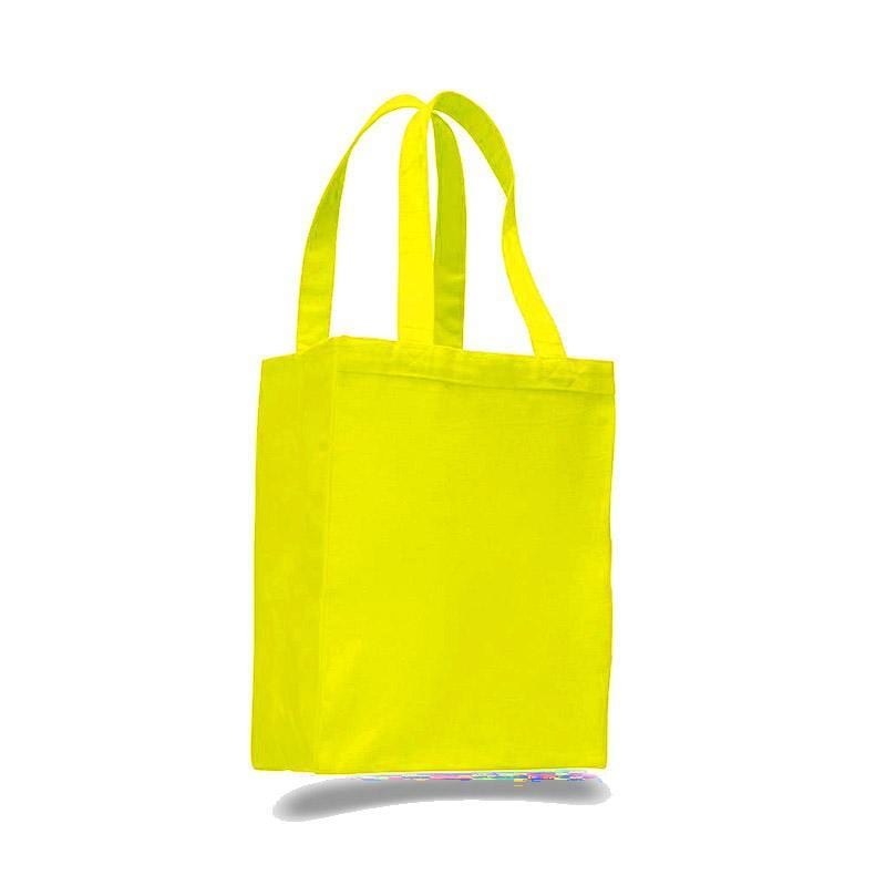 Q-Tees Q1000 - Canvas Gusset Shopping Tote Bag