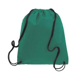 Q-Tees Q1235 - Non Woven Drawstring Backpack Kelly Green