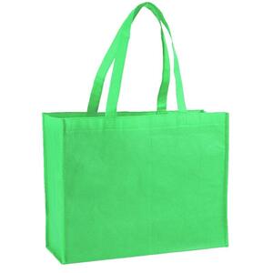 Q-Tees Q1250 - Shopping Bag Lime