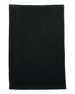 Q-Tees T18 - Q-Tees Budget Ralley Towels Black