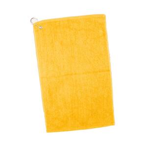 Q-Tees T200 - Hand Towel Hemmed Edges Gold