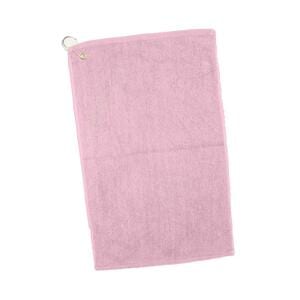 Q-Tees T300 - Deluxe Hand Towel Hemme Pink