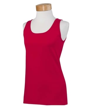 Gildan G642L - Ladies Softstyle®  4.5 oz. Fitted Tank