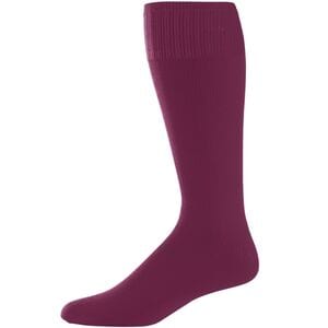 Augusta Sportswear 6020 - Intermediate Game Socks Maroon