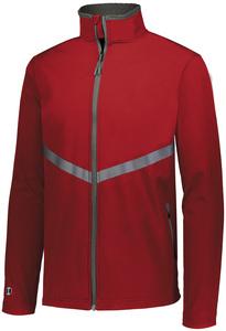 Holloway 229592 - 3 D Regulate Soft Shell Jacket Scarlet