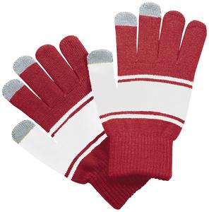 Holloway 223863 - Homecoming Glove Scarlet/White