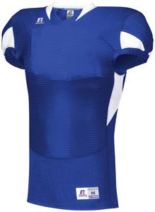 Russell S81XCM - Waist Length Football Jersey Royal/White