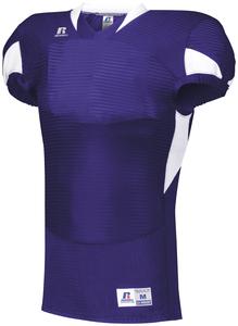 Russell S81XCM - Waist Length Football Jersey Purple/White