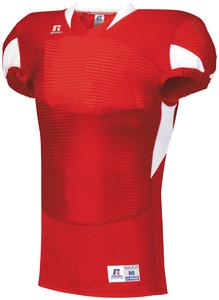 Russell S81XCM - Waist Length Football Jersey True Red/White