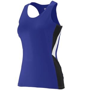 Augusta Sportswear 334 - Ladies Sprint Jersey Purple/Black/White