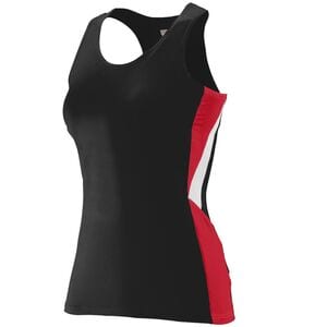 Augusta Sportswear 334 - Ladies Sprint Jersey Black/Red/White