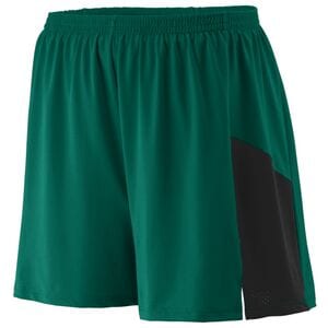 Augusta Sportswear 336 - Youth Sprint Short Dark Green/Black