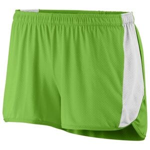 Augusta Sportswear 337 - Ladies Sprint Short Lime/White
