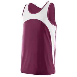 Augusta Sportswear 340 - Rapidpace Track Jersey Maroon/White