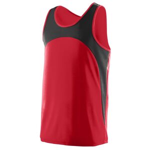 Augusta Sportswear 341 - Youth Rapidpace Track Jersey Red/Black
