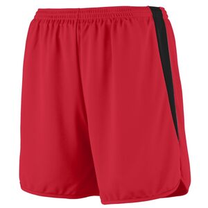 Augusta Sportswear 345 - Rapidpace Track Short Red/Black