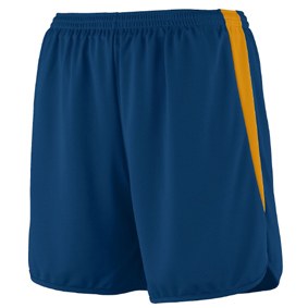 Augusta Sportswear 346 - Youth Rapidpace Track Short Navy/Gold