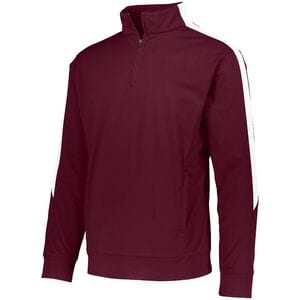 Augusta Sportswear 4387 - Youth Medalist 2.0 Pullover Maroon/White