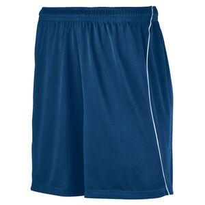 Augusta Sportswear 460 - Wicking Soccer Short With Piping Navy/White