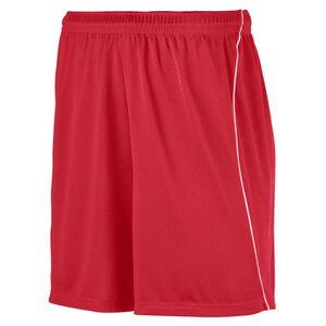 Augusta Sportswear 460 - Wicking Soccer Short With Piping Red/White