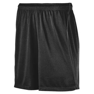 Augusta Sportswear 460 - Wicking Soccer Short With Piping Black/Black