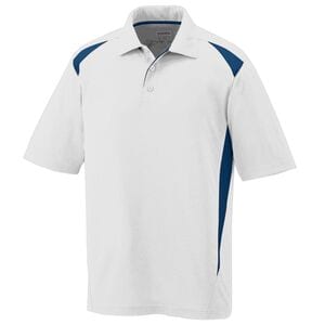 Augusta Sportswear 5012 - Premier Polo White/Navy