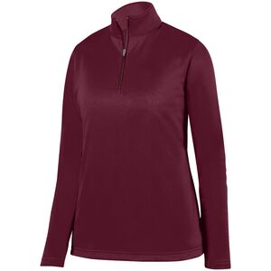 Augusta Sportswear 5509 - Ladies Wicking Fleece Pullover Maroon