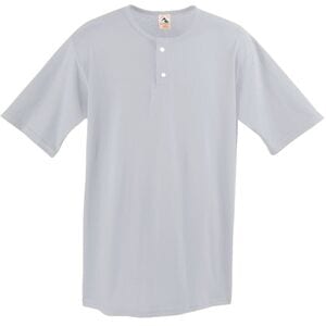 Augusta Sportswear 580 - Two Button Baseball Jersey Ash