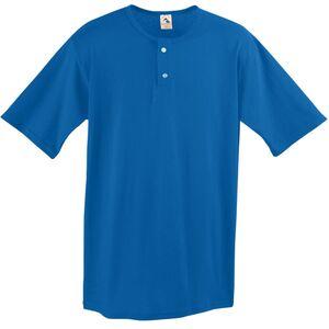 Augusta Sportswear 580 - Two Button Baseball Jersey Royal blue