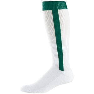 Augusta Sportswear 6011 - Youth Baseball Stirrup Socks Dark Green