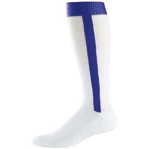 Augusta Sportswear 6011 - Youth Baseball Stirrup Socks Purple