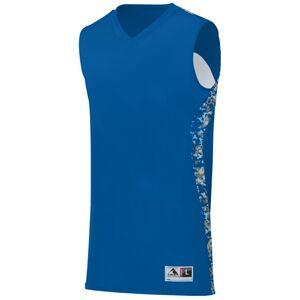 Augusta Sportswear 1161 - Hook Shot Reversible Jersey Royal/Royal Digi