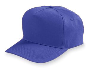 Augusta Sportswear 6202 - Five Panel Cotton Twill Cap Purple