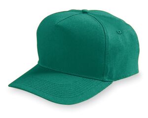 Augusta Sportswear 6207 - Youth Five Panel Cotton Twill Cap Dark Green