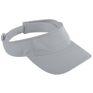 Augusta Sportswear 6228 - Youth Athletic Mesh Visor Silver Grey